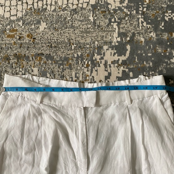 H&M White Linen Blend Pants - Picture 7 of 10